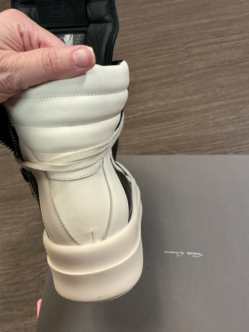 Rick Owens Mega Bumper Geobasket sneakers size 38 - Picture 9 of 13
